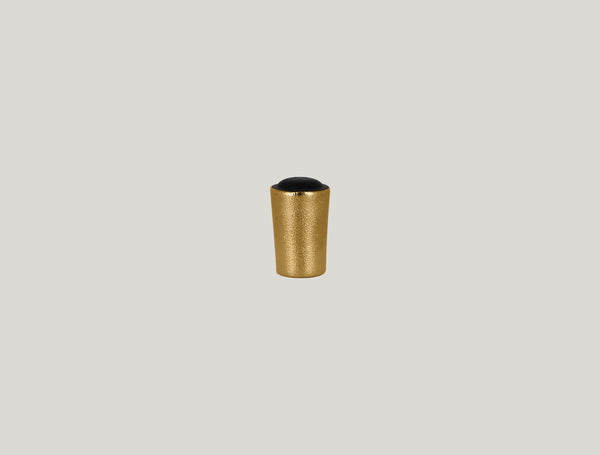 SALT SHAKER 1.75"D, 3.15"H, GOLD_0