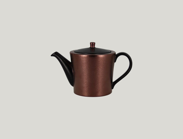 TEAPOT & LID, 3.15"D, 13.55 OZ, IVORIS - BLACK MATTE_0