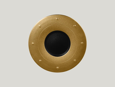 ROUND PLATE 11"D,  GOLD_0