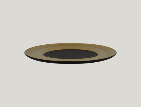 FLAT PLATE 12.2"D,  GOLD_1