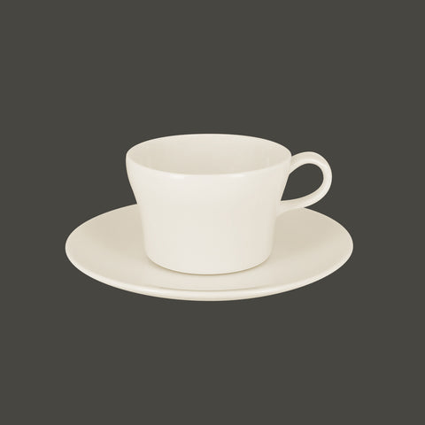 STACKABLE TEA CUP, 3.7"D, 2.45"H, 7.8 OZ, IVORIS_1