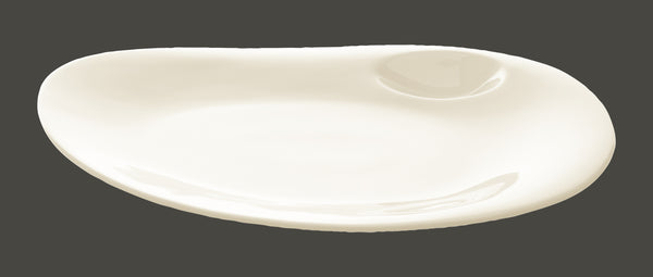 DINNER COUPE PLATE, 10.65"L, IVORIS_0