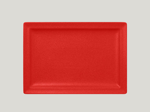 RECTANGULAR FLAT PLATE, 13"L, 9.05"W, BERRY BLUE_1