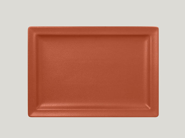 RECTANGULAR FLAT PLATE, 13"L, 9.05"W, TERRA_0