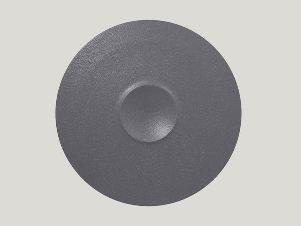 ROUND PLATE, 11.8"D, STONE_0