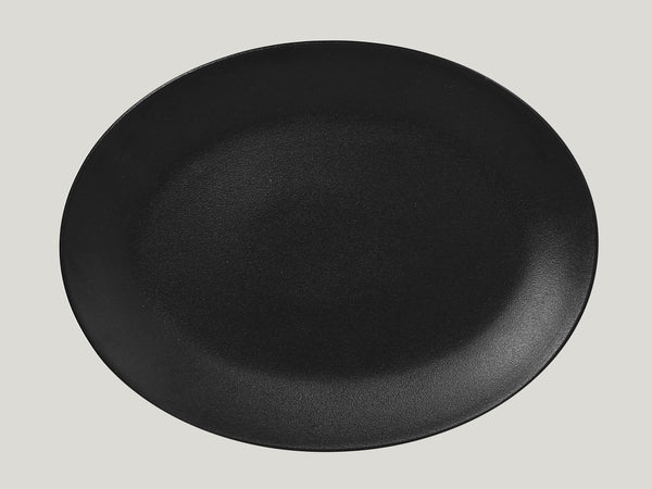 OVAL COUPE PLATTER, 14.15"L, 10.65"W, VOLCANO_0