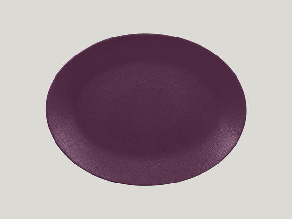 OVAL PLATTER, 14.15"L, 10.65"W, PLUM PURPLE_0