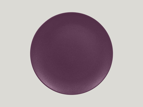 FLAT COUPE PLATE, 12.2"D, PLUM PURPLE_0