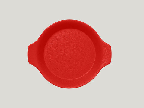 ROUND DISH WITH GRIP, 8.45"L, 7.1"W, 15.2 OZ, IVORIS_1