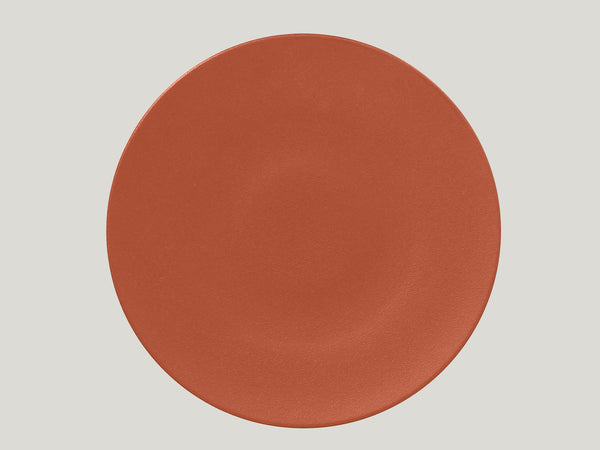 ROUND FLAT PLATE, 11.4"D, TERRA_0