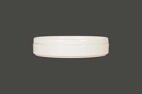 RIMLESS FLAT PLATE / LID FOR NODP27, 10.65"D, IVORIS_10