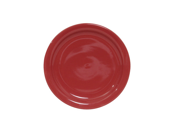 Tuxton Round Plate 6 ½" Nevada Cayenne Narrow Rim_0