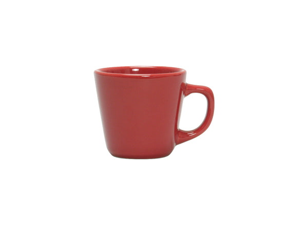 Tuxton Nevada Tall Cup w/Large Handle - Cayenne Mug 4 ¼" x 3 ¼" x 3" Healthcare Cayenne_0