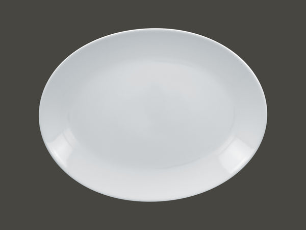 OVAL COUPE PLATTER, 14.15"L, 10.65"W, POLARIS_0