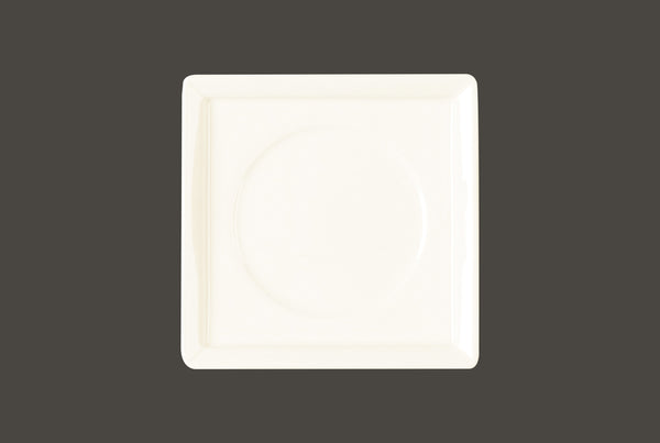 SQUARE SAUCER FOR FDCU30, 5.5"L, 5.5"W, IVORIS_0