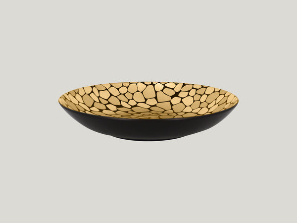 DEEP COUPE PLATE 10.25"D,  GOLD_0