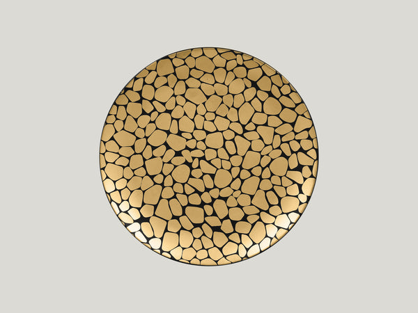 FLAT COUPE PLATE 11"D,  GOLD_0