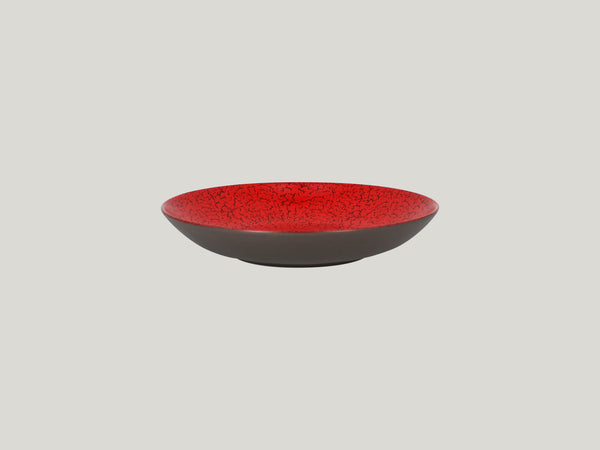 DEEP COUPE PLATE, 9.5"D, 1.55"H, 23.35 OZ, RED_0