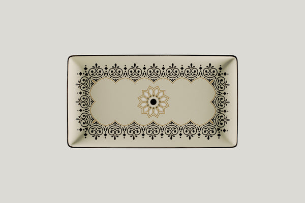 ARGILA MESSINA RECTANGULAR SERVING PLATE, 13.3" x  7.2"