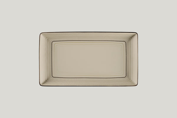 ARGILA LARISSA RECTANGULAR SERVING PLATE, 13.3" x  7.2"