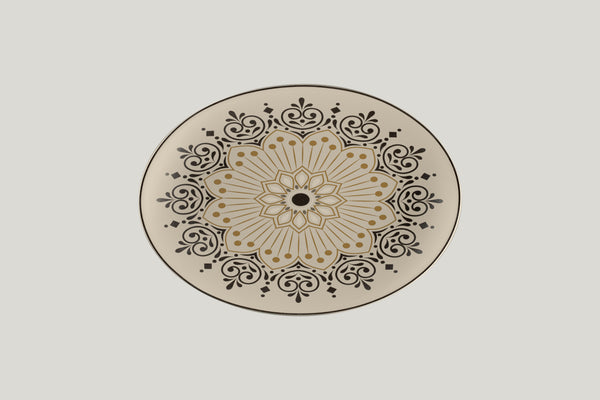 ARGILA NICOSIA OVAL PLATTER, 12.6" x 9"