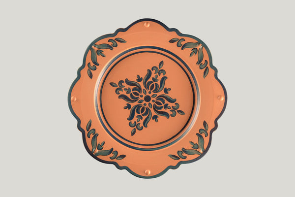 TERO GRANADA SCALOP PLATE, 13"_0