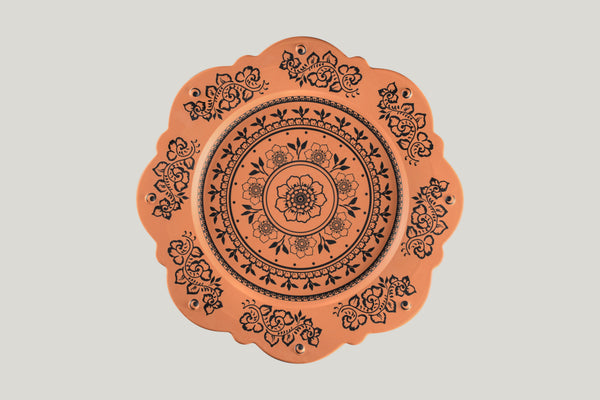 TERO ALEXANDRIA SCALOP PLATE, 13"_0