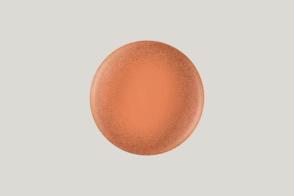 TERO DENIA ROUND DEEP PLATE, 9.25"_0