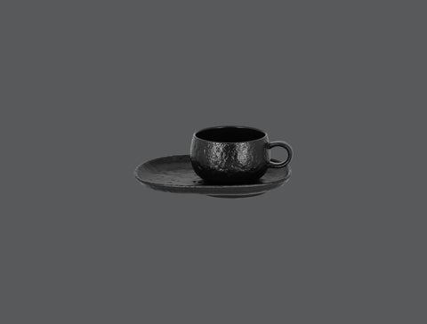 COFFEE CUP, 3.65"D, 2.35"H, 7.8 OZ, BLACK_1