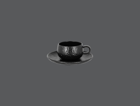 COFFEE CUP, 3.65"D, 2.35"H, 7.8 OZ, BLACK_2