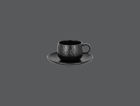 COFFEE CUP, 3.65"D, 2.65"H, 9.45 OZ, BLACK_2