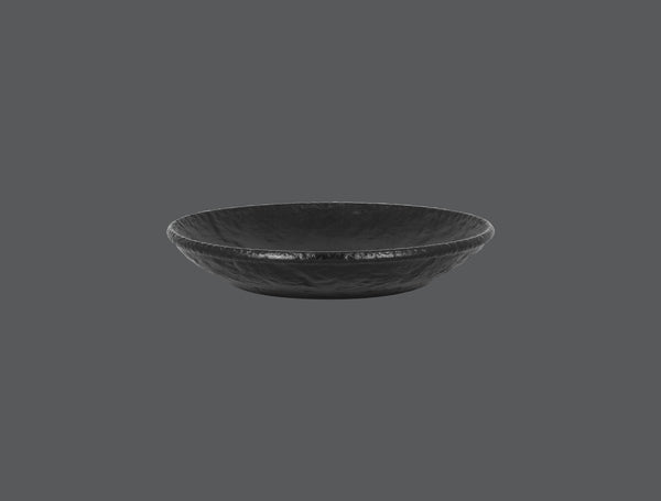 ROUND DEEP COUPE PLATE, 10.25"D, 1.55"H, BLACK_0