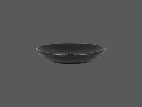 ROUND DEEP COUPE PLATE, 10.25"D, 1.55"H, BLACK_0