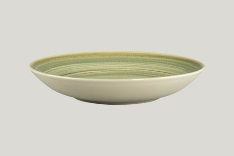 DEEP COUPE PLATE, 10.25"D, 40.6 OZ, EMERALD_0