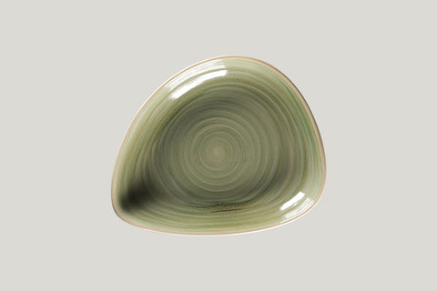 ORGANIC DEEP PLATE, 9.44"L, 7.7"W, EMERALD_1