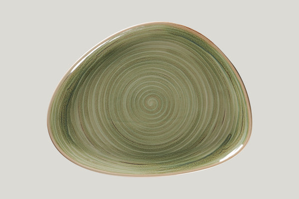 ORGANIC FLAT PLATE, 12.83"L, 9.8"W, EMERALD_0