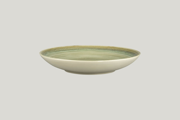 DEEP COUPE PLATE, 9.05"D, 23.35 OZ, EMERALD_0