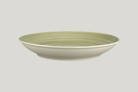 DEEP COUPE PLATE, 11"D, 42.25 OZ, EMERALD_0