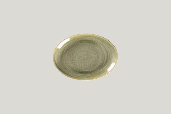 OVAL PLATTER, 8.25"L, 5.9"W, EMERALD_0