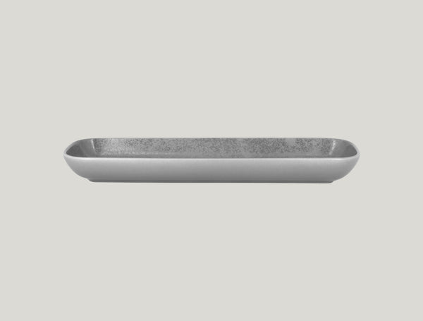 RECTANGULAR DISH, 13"L, 4.35"W, GREY_0