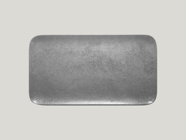 RECTANGULAR PLATE , 14.95"L, 8.25"W, GREY_0