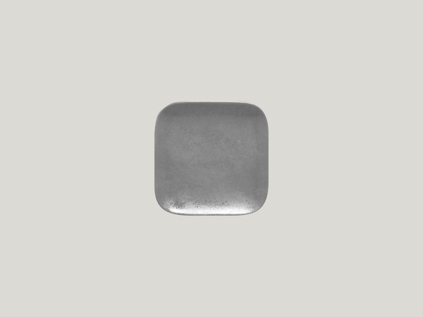 SQUARE PLATE, 5.9"L, 5.9"W, GREY_0