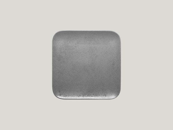 SQUARE PLATE, 8.65"L, 8.65"W, GREY_0