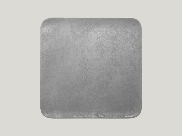 SQUARE PLATE, 11.8"L, 11.8"W, GREY_0