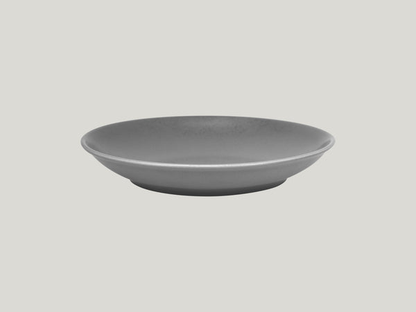 DEEP COUPE PLATE, 11"D, GREY_0