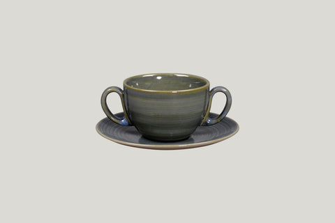 SAUCER FOR COFFEE CUP, 6.7"D, JADE_0