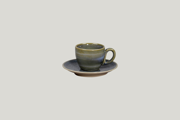 SAUCER FOR ESPRESSO CUP, 5.1"D, JADE_0