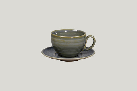 SAUCER FOR COFFEE CUP, 5.9"D, JADE_2