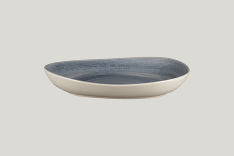 ORGANIC DEEP PLATE, 11"L, 8.9"W, JADE_0