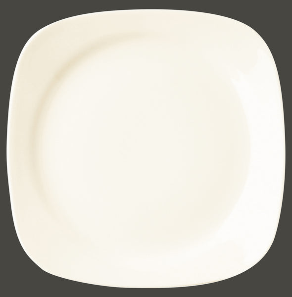 SQUARE FLAT PLATE, 6.7"L, 6.7"W, IVORIS_0